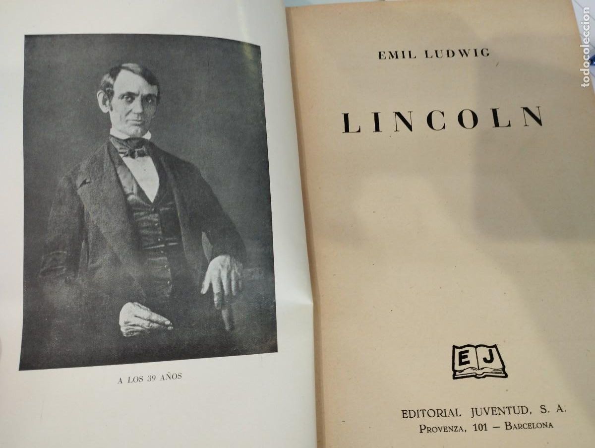 Libros de segunda mano: Emil Ludwig. Lincoln. - Foto 1