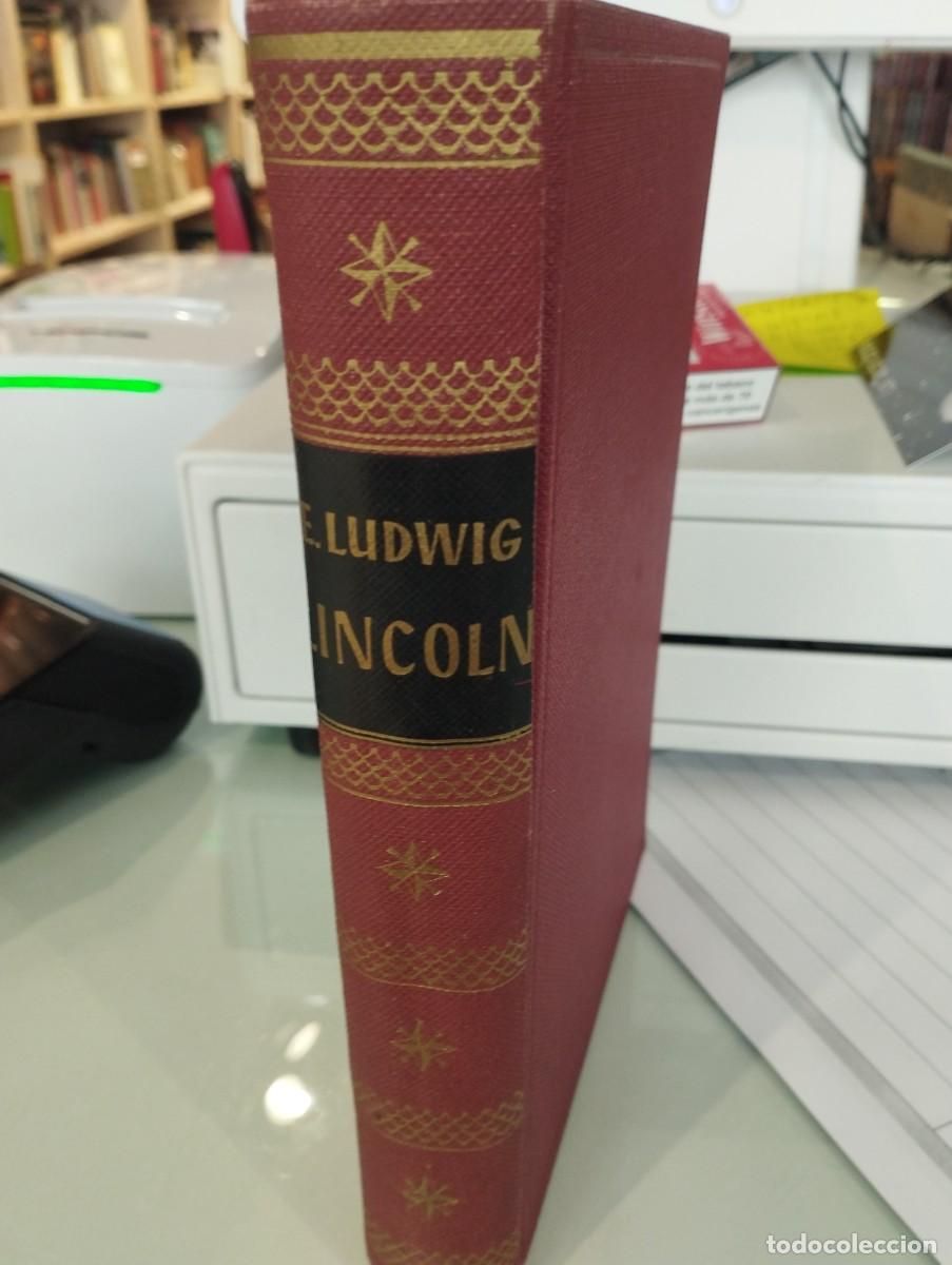 Libros de segunda mano: Emil Ludwig. Lincoln. - Foto 2