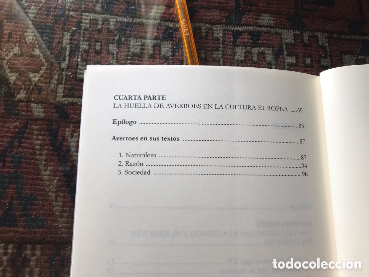 Libros de segunda mano: Averroes. Andr&eacute;s Mart&iacute;nez Lorca. Utop&iacute;a. Como nuevo - Foto 5