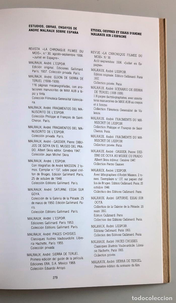Libros de segunda mano: ANDR&Eacute; MALRAUX Y ESPA&Ntilde;A - Foto 5