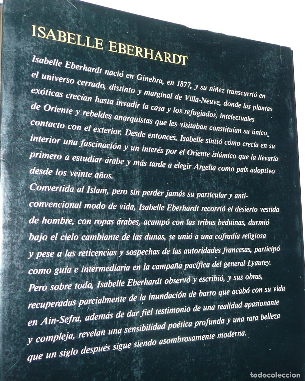 Libros de segunda mano: Isabelle Eberhardt - Eglal Errera (Editorial Circe, 1988) - Foto 2