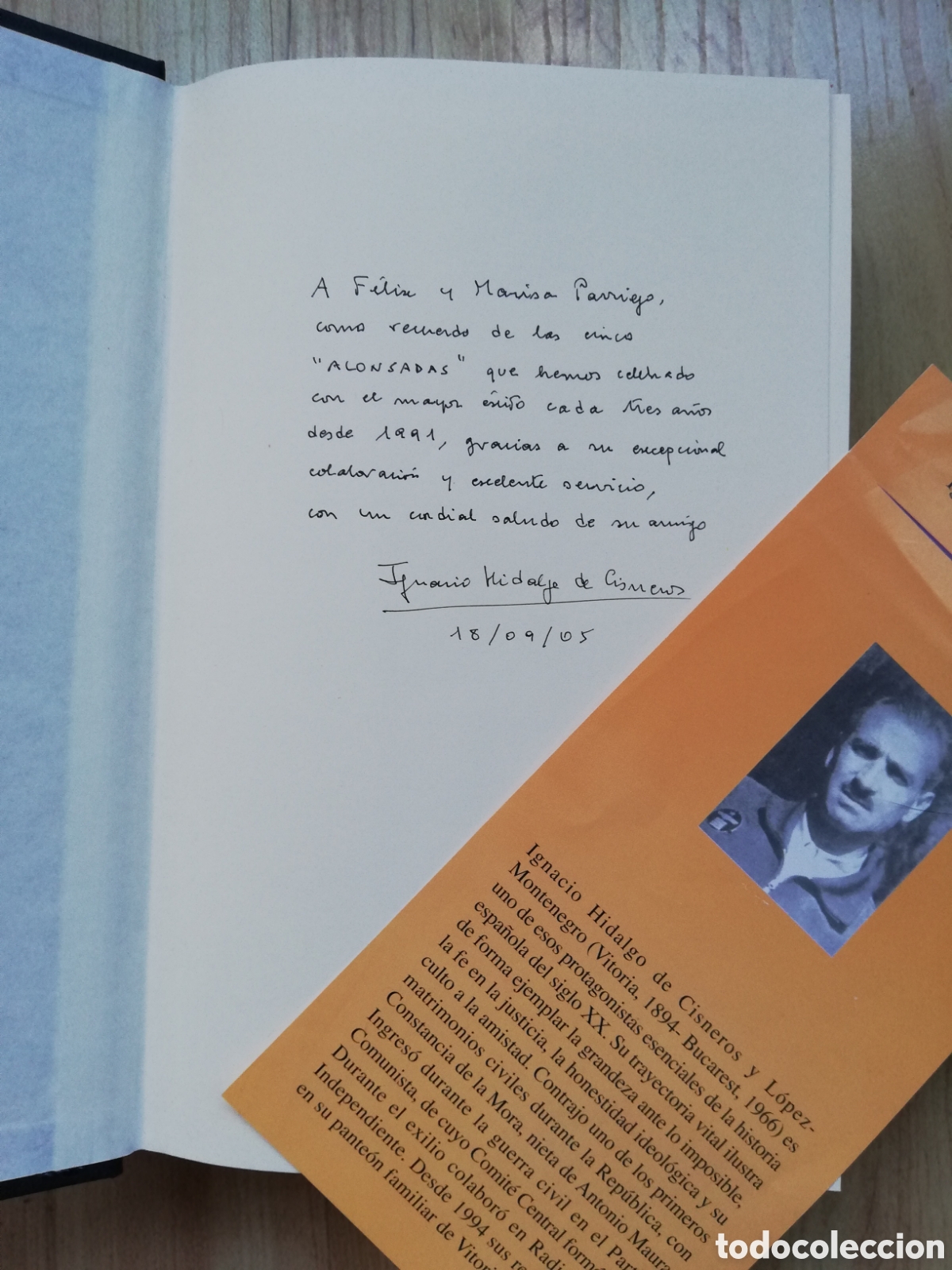 Libros de segunda mano: Cambio de rumbo, de Ignacio Hidalgo de Cisneros. Edici&oacute;n 2001 - Foto 3