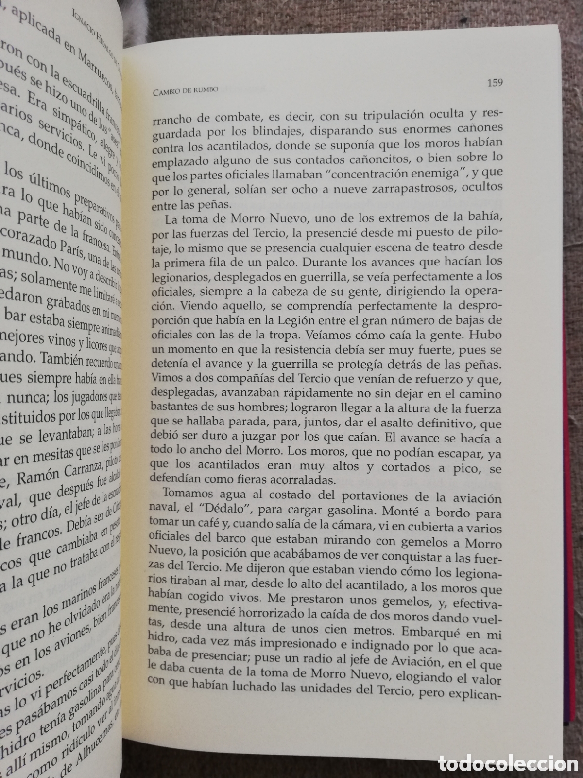 Libros de segunda mano: Cambio de rumbo, de Ignacio Hidalgo de Cisneros. Edici&oacute;n 2001 - Foto 4