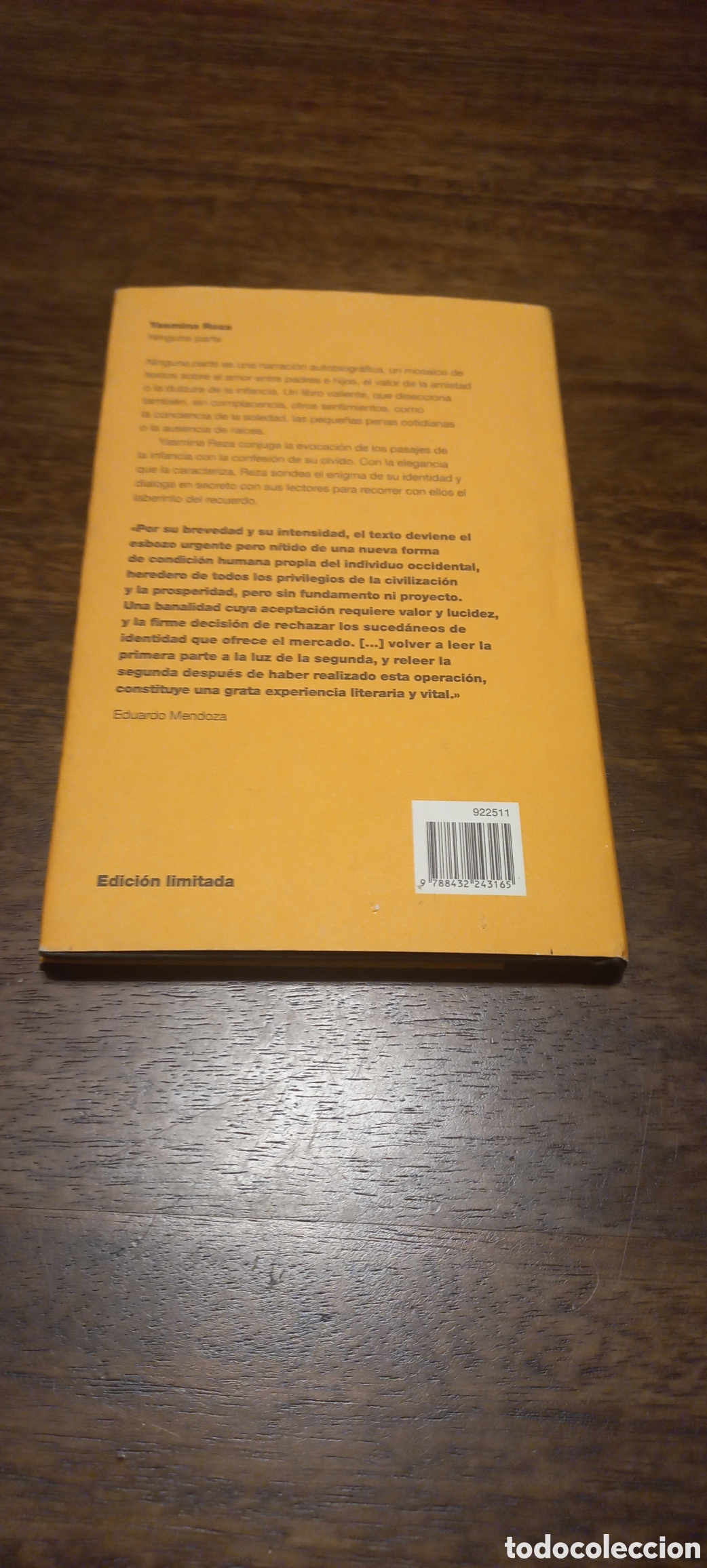 Libros de segunda mano: Ninguna parte, Jasmina Reza - Foto 2