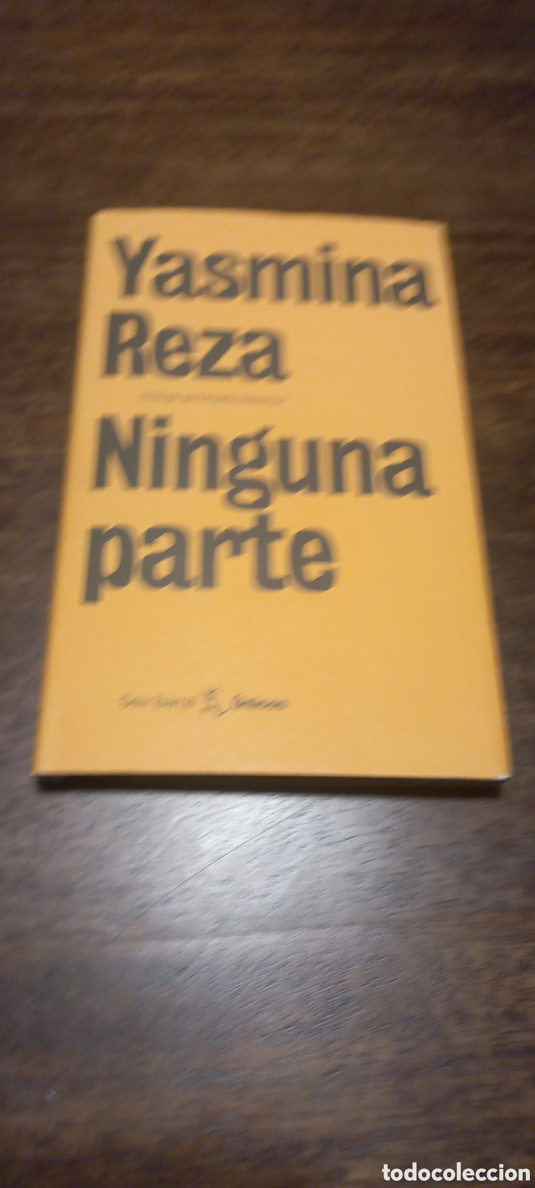 Libros de segunda mano: Ninguna parte, Jasmina Reza - Foto 1