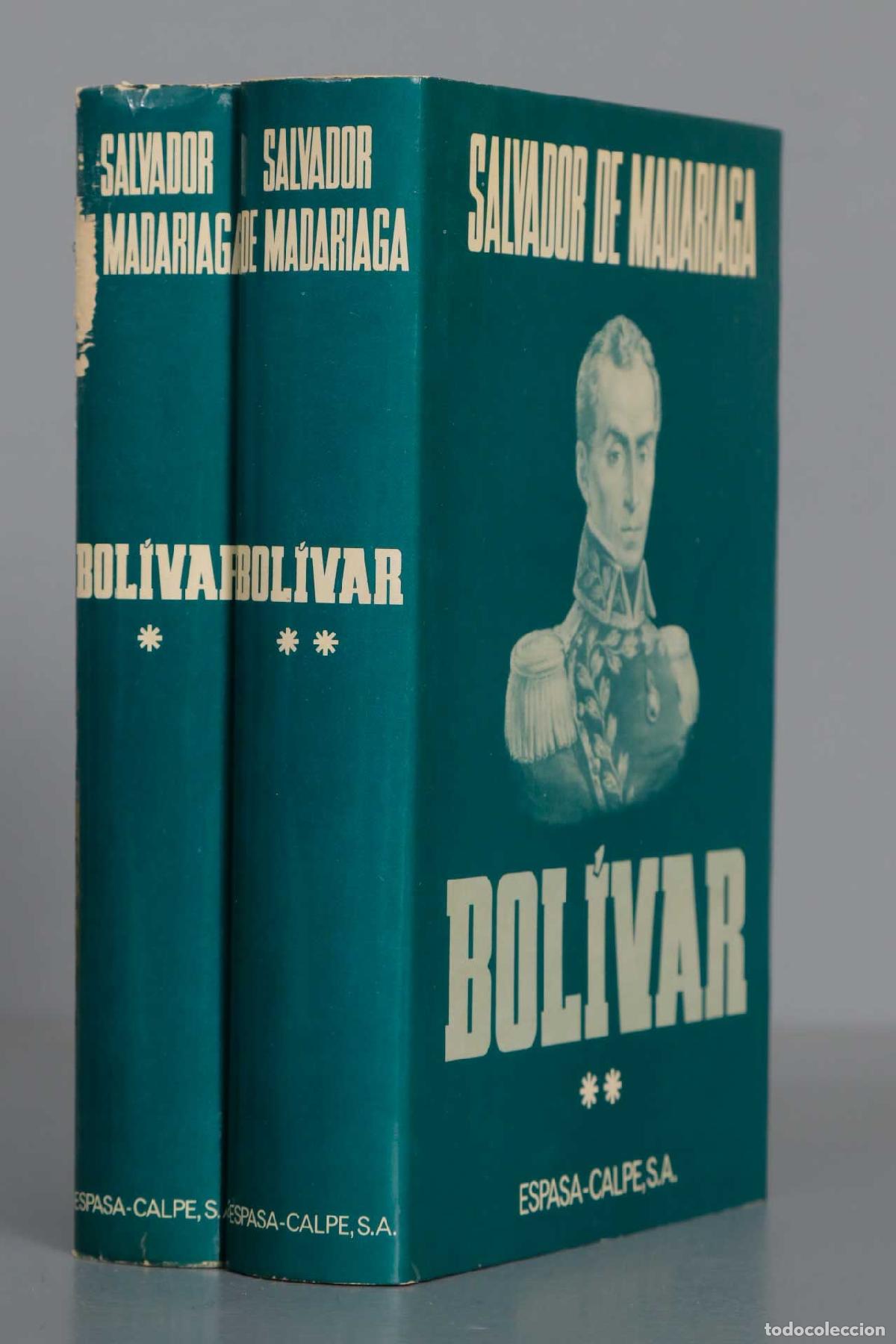 Libros de segunda mano: Bol&iacute;var. Madariaga. 2 TOMOS - Foto 1