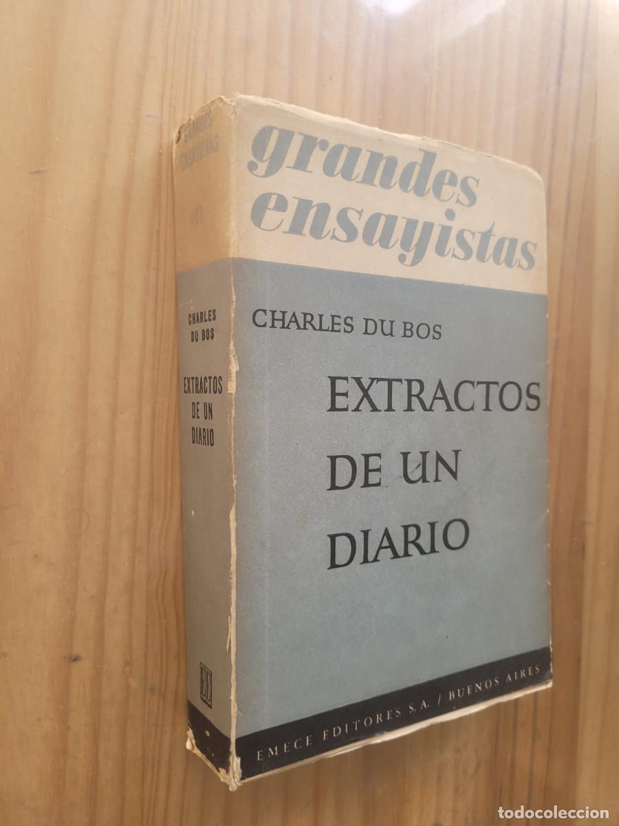 Libros de segunda mano: EXTRACTOS DE UN DIARIO - CHARLES DU BOS