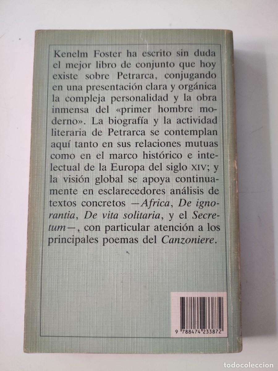 Libros de segunda mano: Petrarca. Kenelm Foster. - Foto 2