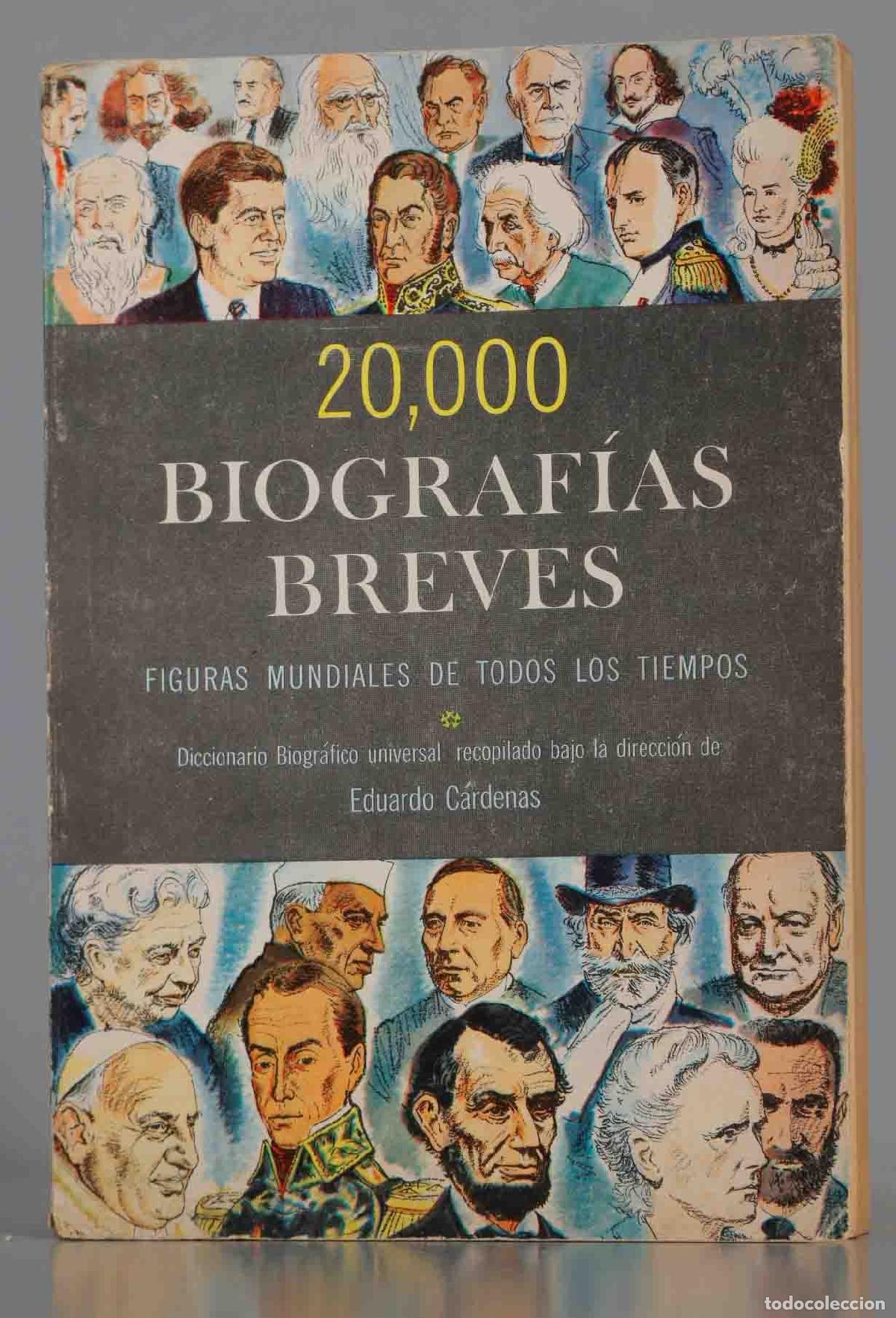 Livres d'occasion: 20000 biograf&iacute;as breves C&aacute;rdenas. 1963