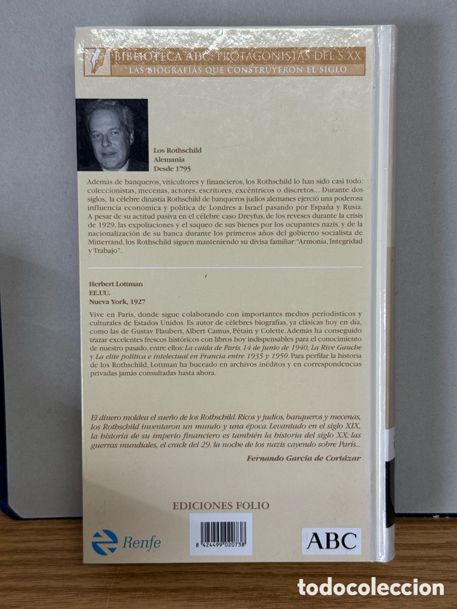 Libros de segunda mano: Libro: Biograf&iacute;a, Los Rothschild - Foto 2