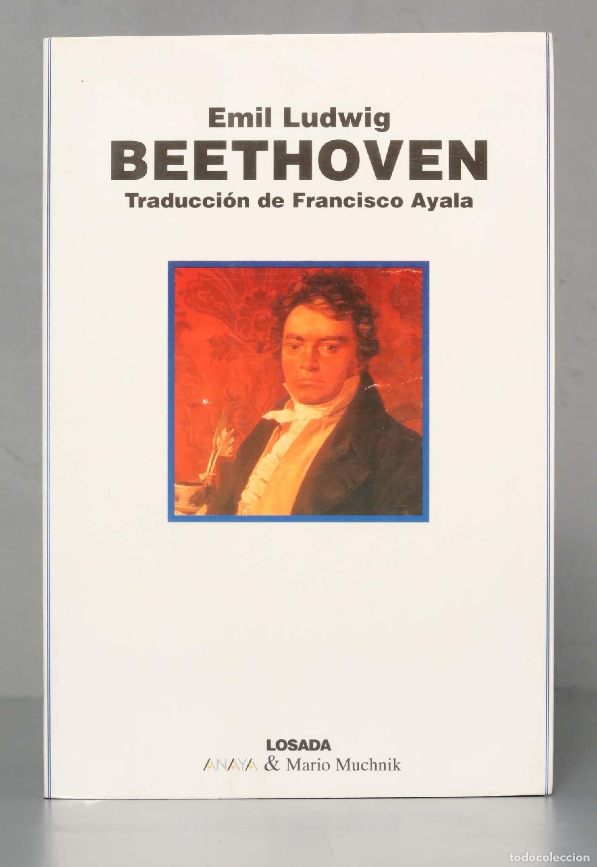 Libros de segunda mano: Beethoven. Emil Ludwig - Foto 1