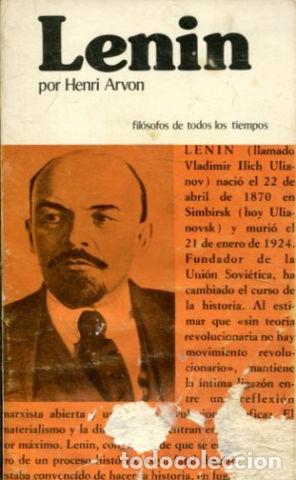 Libros de segunda mano: LENIN. - ARVON Henri. - Foto 1