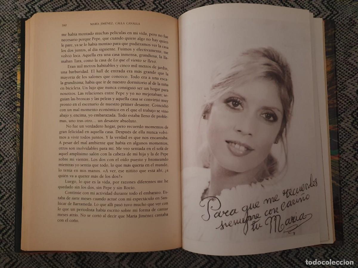 Libros de segunda mano: Calla Canalla - Mar&iacute;a Jim&eacute;nez - Foto 3