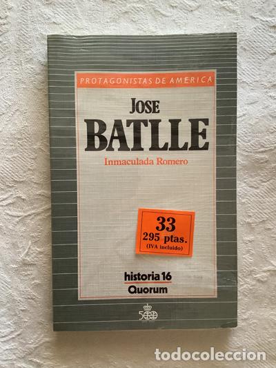 Libros de segunda mano: Jos&eacute; Batlle - Inmaculada Romero - Foto 1