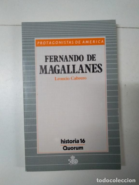 Libros de segunda mano: Fernando de Magallanes - Leoncio Cabrero - Foto 1