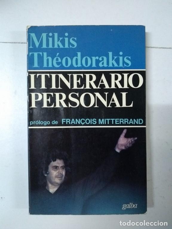 Libros de segunda mano: Itinerario personal - Mikis Th&eacute;odorakis - Foto 1