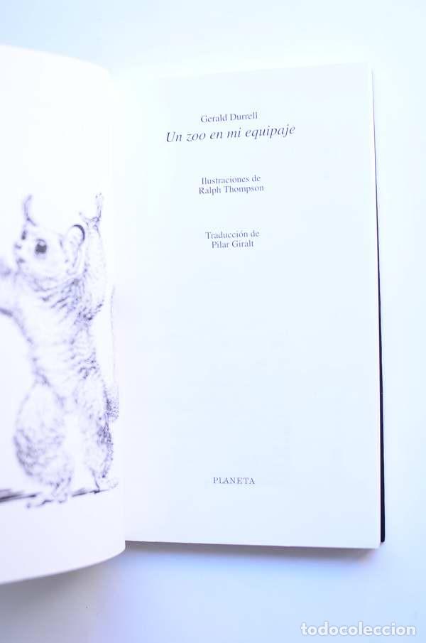 Libros de segunda mano: Un zoo en mi equipaje - DURRELL, Gerald - Foto 2