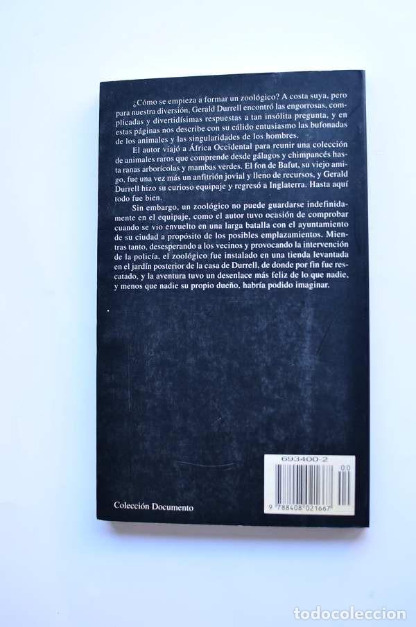 Libros de segunda mano: Un zoo en mi equipaje - DURRELL, Gerald - Foto 4