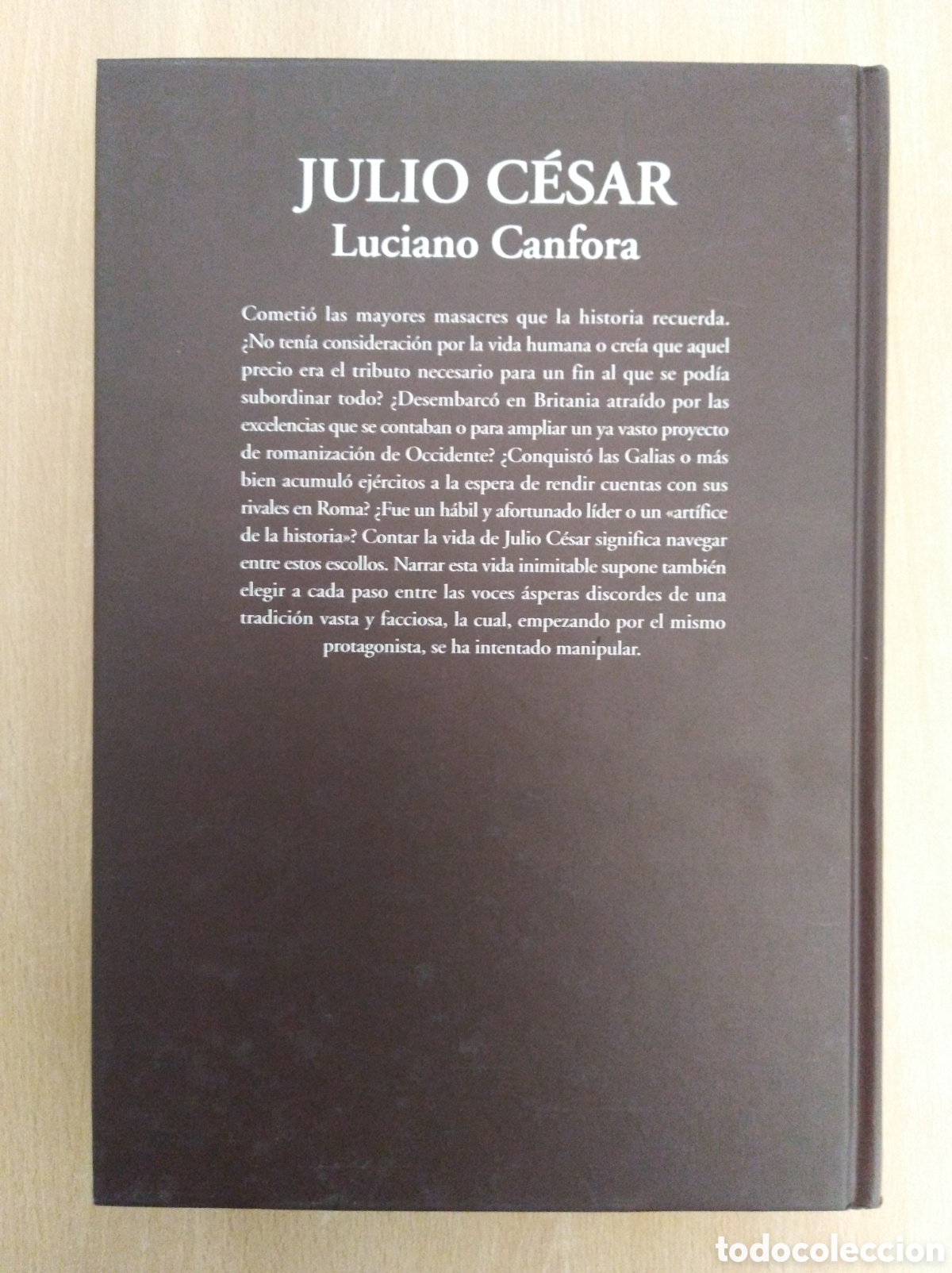 Libros de segunda mano: JULIO C&Eacute;SAR. Luciano Canfora - Foto 2