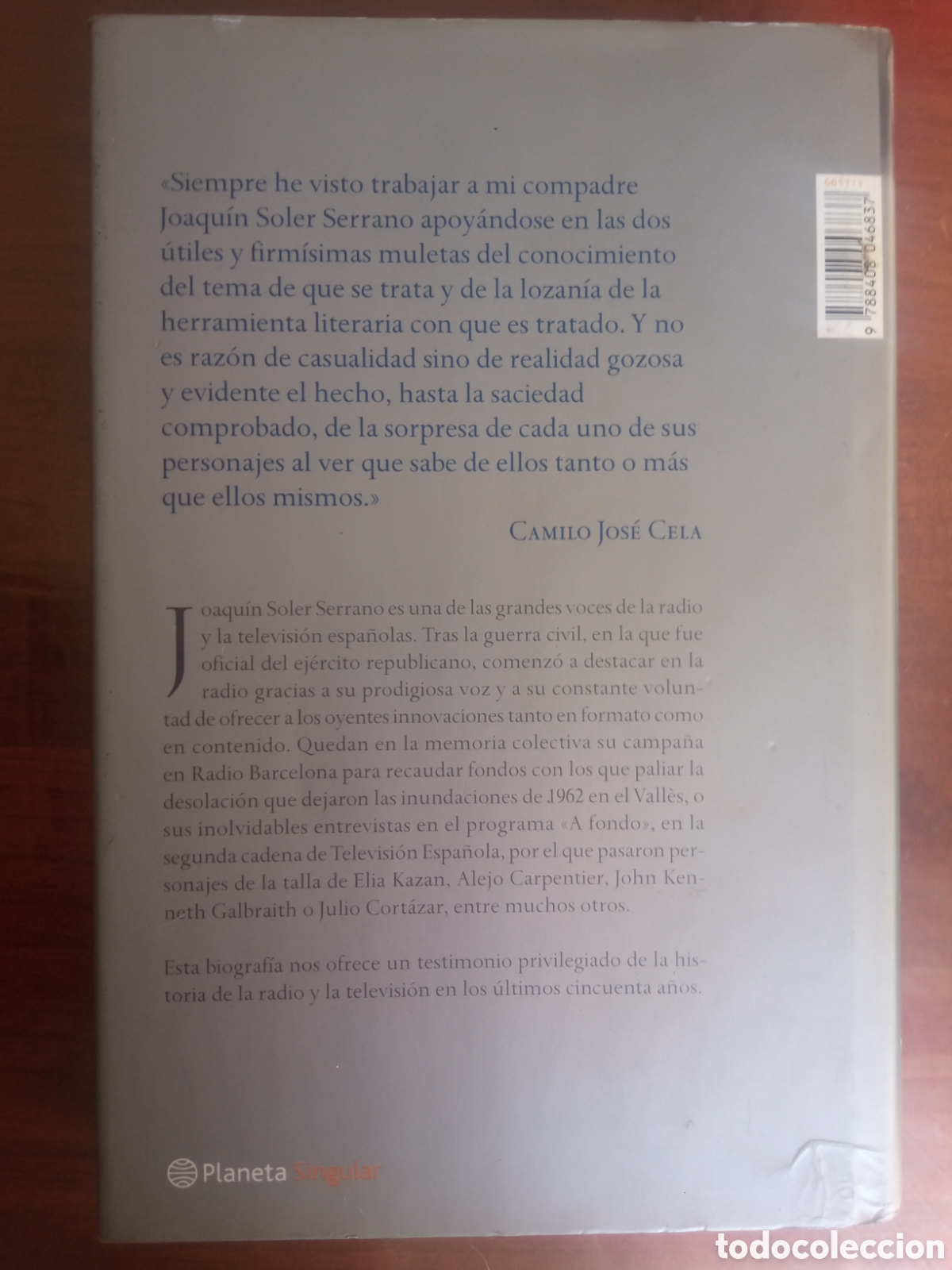 Libros de segunda mano: Joaqu&iacute;n Soler Serrano a fondo, Joan Muns&oacute; Cab&uacute;s. - Foto 2