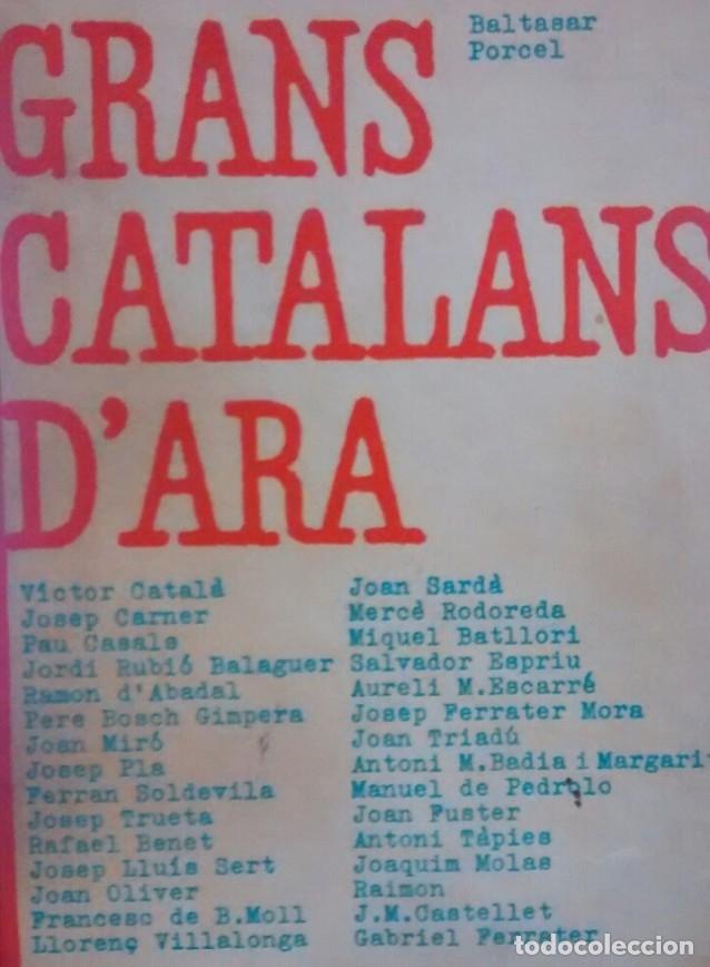 Libros de segunda mano: Grans catalans dara | Porcel, Baltasar - Foto 1