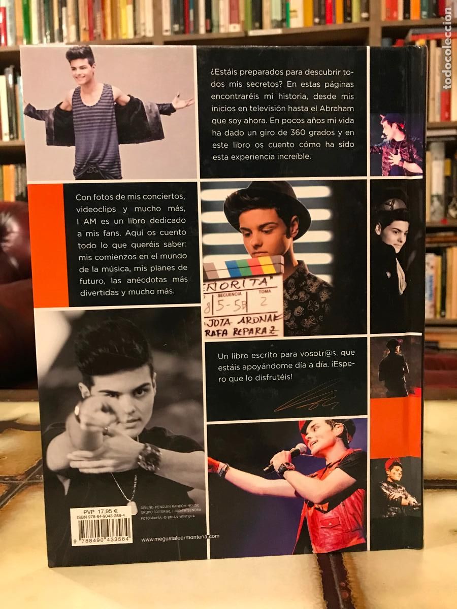 Libros de segunda mano: I Am. Abraham Mateo. - Foto 2