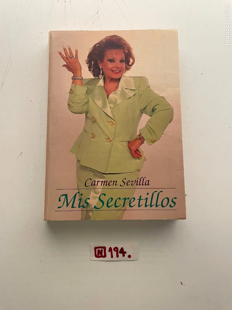 Libros de segunda mano: Libro Carmen Sevilla Mis secretitos - Foto 1