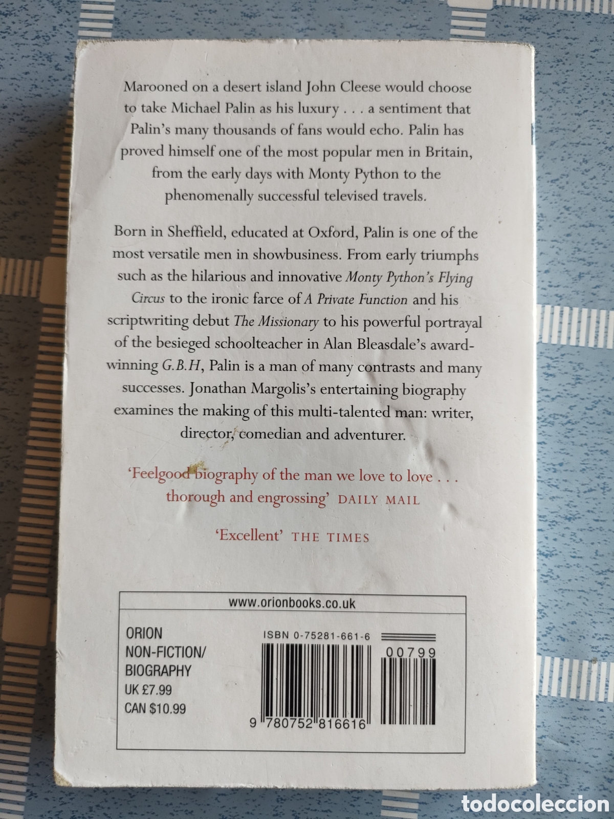 Libros de segunda mano: Michael Palin de Jonathan Margolis - Foto 2