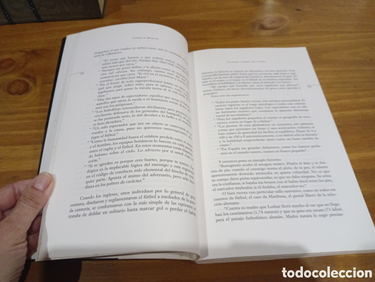 Libros de segunda mano: Valdano. Sue&ntilde;os de f&uacute;tbol. - Foto 3