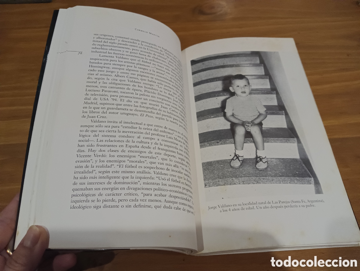 Libros de segunda mano: Valdano. Sue&ntilde;os de f&uacute;tbol. - Foto 4