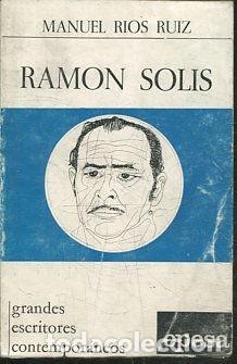 Libros de segunda mano: RAMON SOLIS. - RIOS RUIZ Manuel. - Foto 1