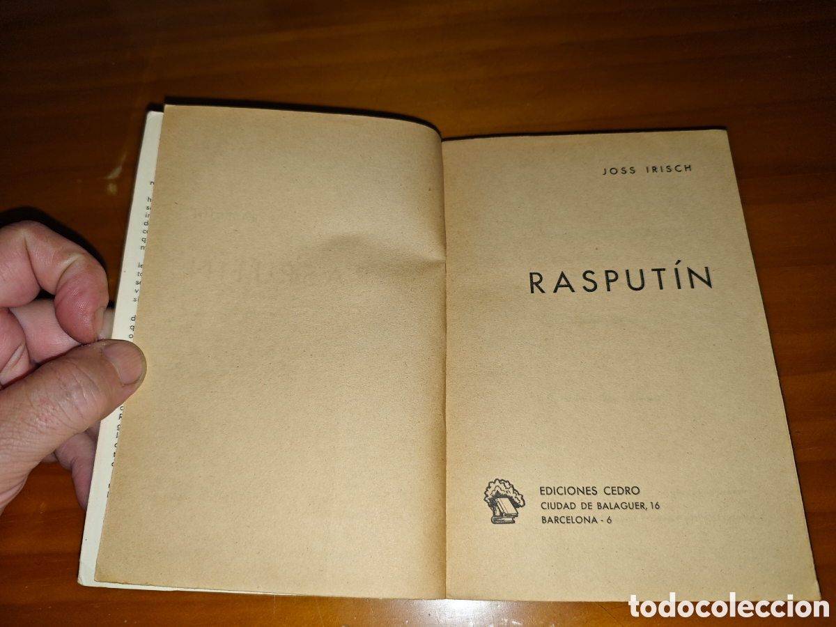 Libros de segunda mano: Libro Rasputin,, de Joss Irisch.. - Foto 3