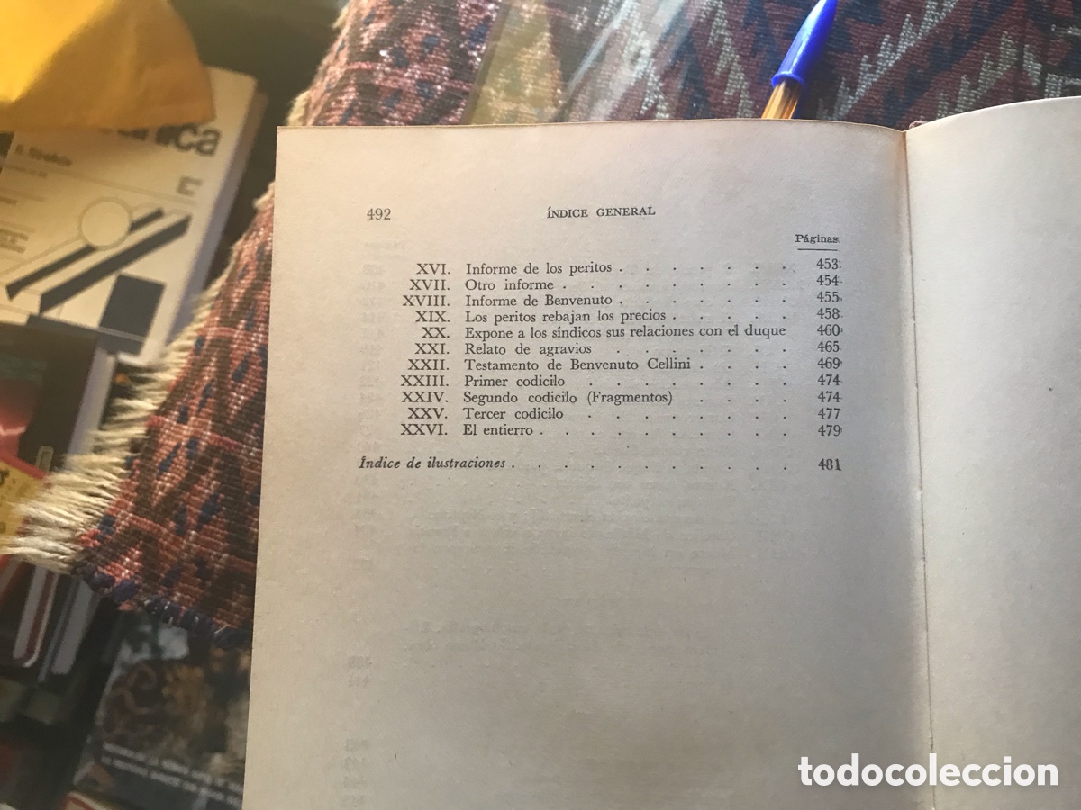 Libros de segunda mano: La vida de Benvenuto Cellini - Foto 8