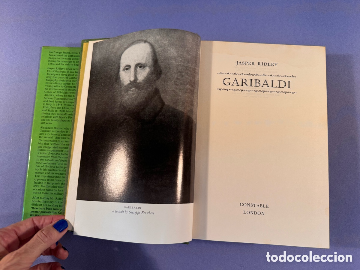 Libros de segunda mano: GARIBALDI - JASPER RIDLEY - 1974 - HARDBACK - Foto 5