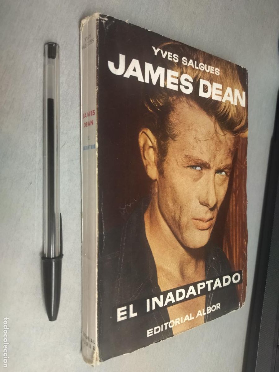 Libros de segunda mano: JAMES DEAN, EL INADAPTADO / YVES SALGUES / EDITORIAL ALBOR 1957