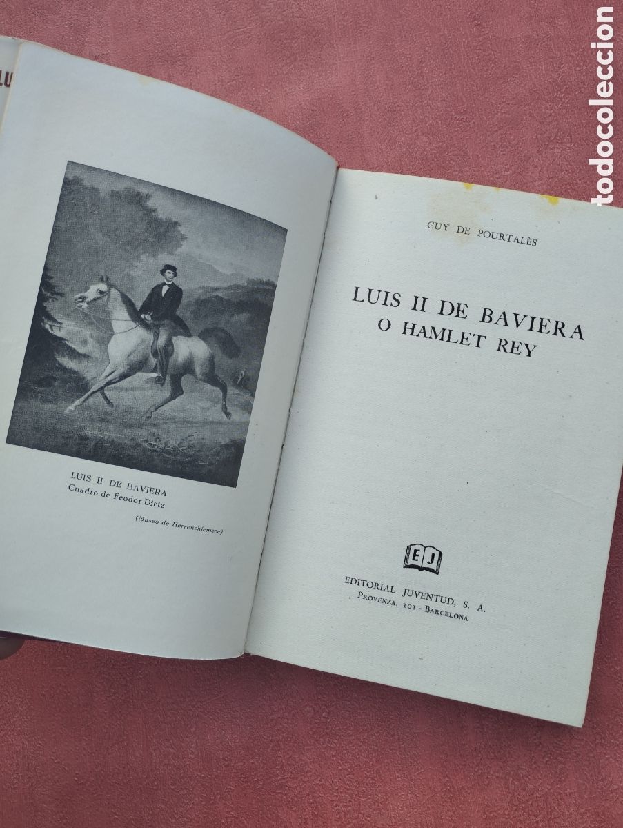 Libros de segunda mano: Luis II de Baviera. Guy de Pourtales. - Foto 2