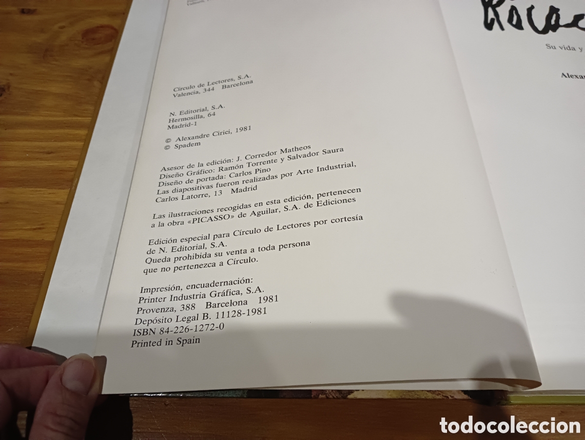 Libros de segunda mano: Picasso. Su vida y su obra - Foto 2