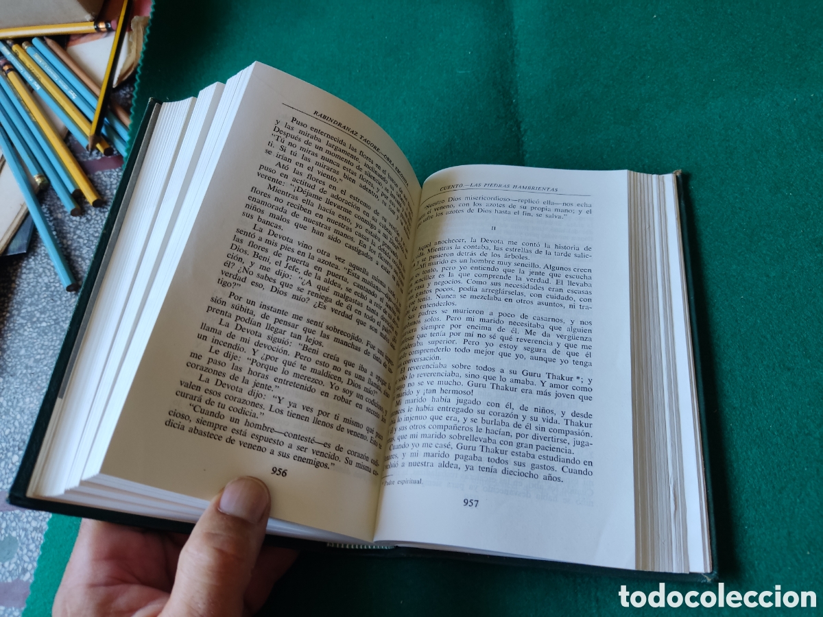 Libros de segunda mano: Libro vida y obra de Rabindranaz Tagore - Foto 4