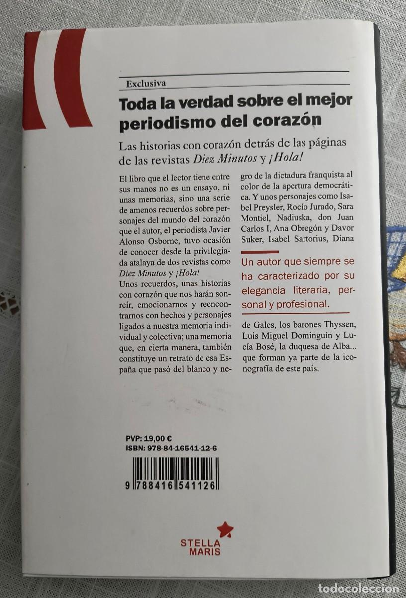 Libros de segunda mano: AN&Eacute;CDOTAS DEL CORAZ&Oacute;N - JAVIER ALONSO OSBORNE - Foto 2