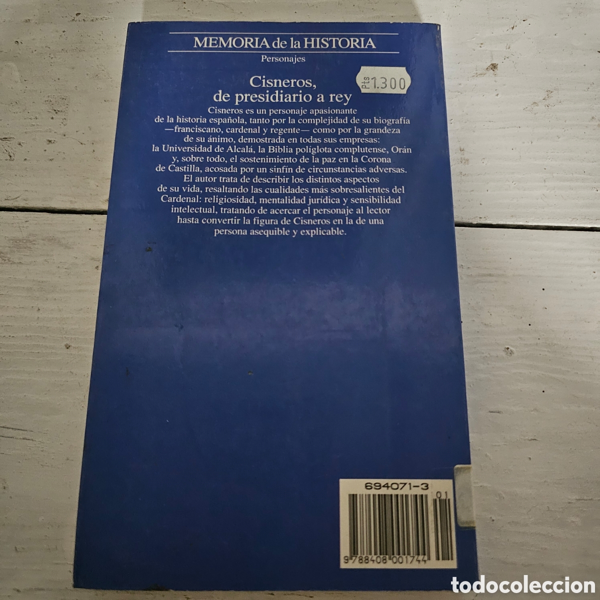 Libros de segunda mano: CISNEROS, DE EXPRESIDIARIO A REY - Foto 2