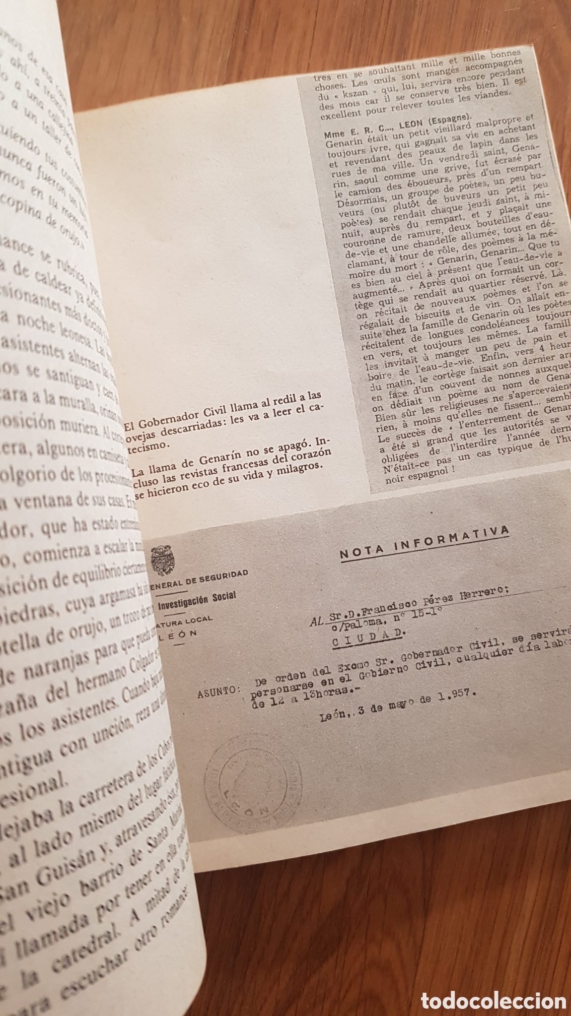 Libros de segunda mano: El entierro de genarin - Foto 3