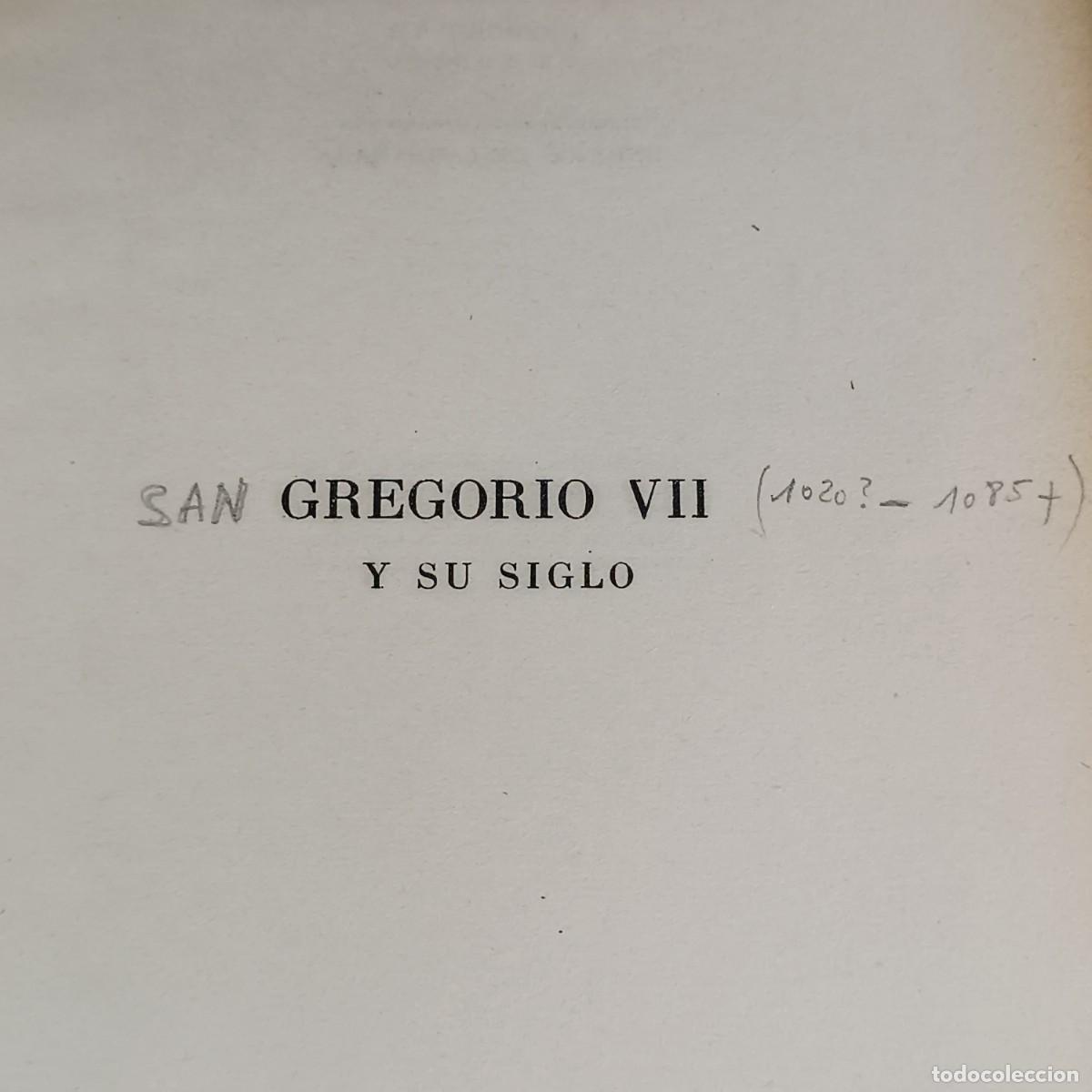 Libros de segunda mano: GREGORIO VII - PABLO HECTOR SANTANGELO - EDICIONES PEUSER / 908 - Foto 6