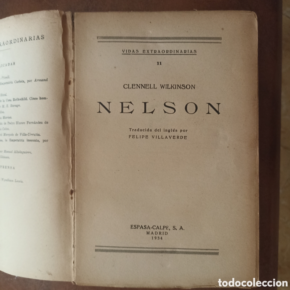 Libros de segunda mano: Nelson por Clennell Wilkinson - Foto 3