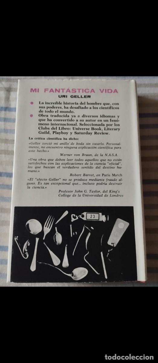 Libros de segunda mano: Uri Geller.&rdquo;mi fant&aacute;stica vida&rdquo; - Foto 3