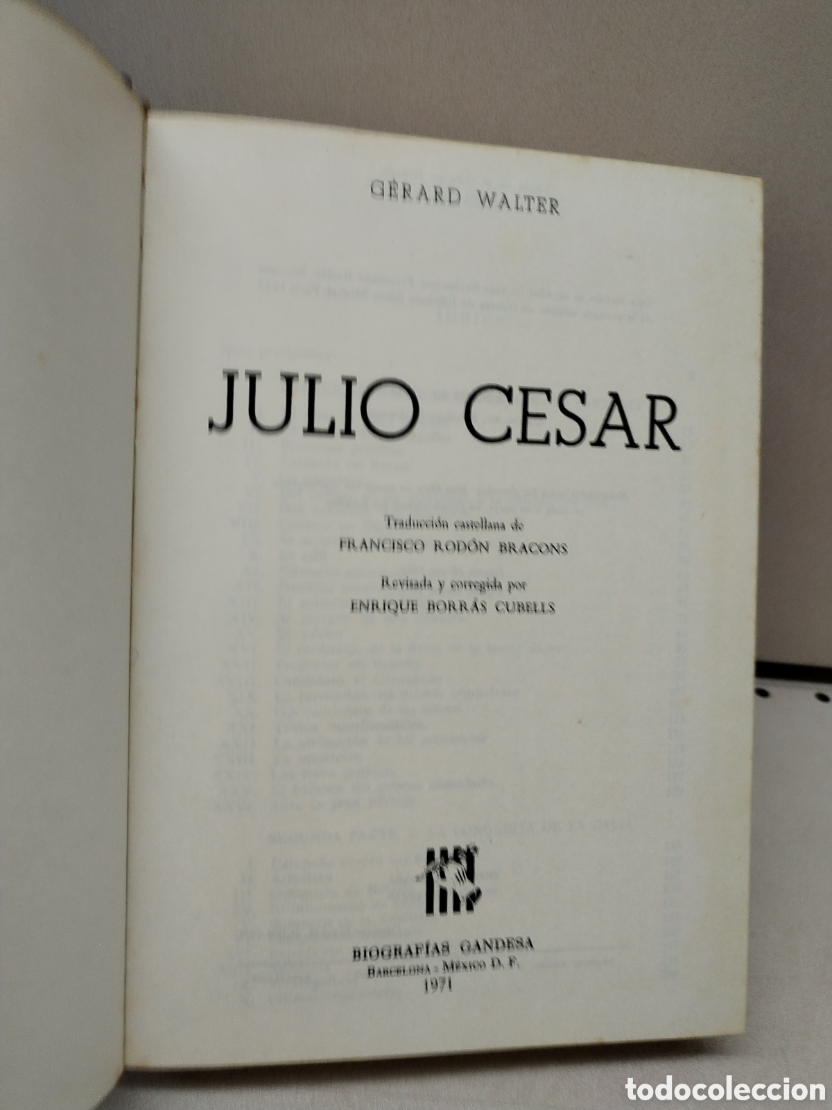 Libros de segunda mano: JULIO CESAR - GERARD WALTER - Foto 2