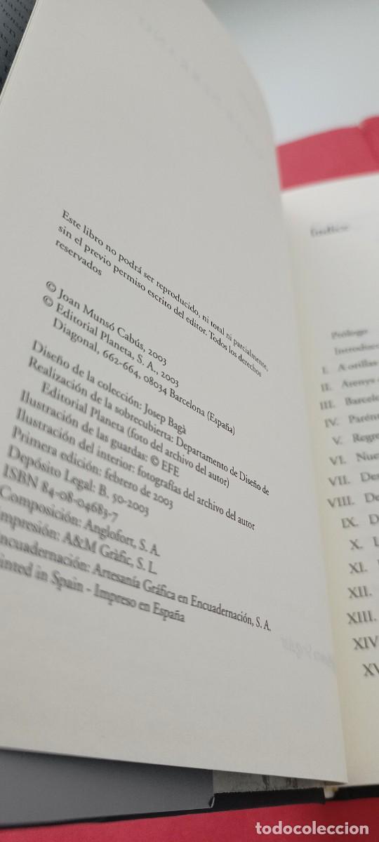 Libros de segunda mano: Joaqu&iacute;n Soler Serrano - A fondo - Joan Muns&oacute; Cab&uacute;s - Foto 8