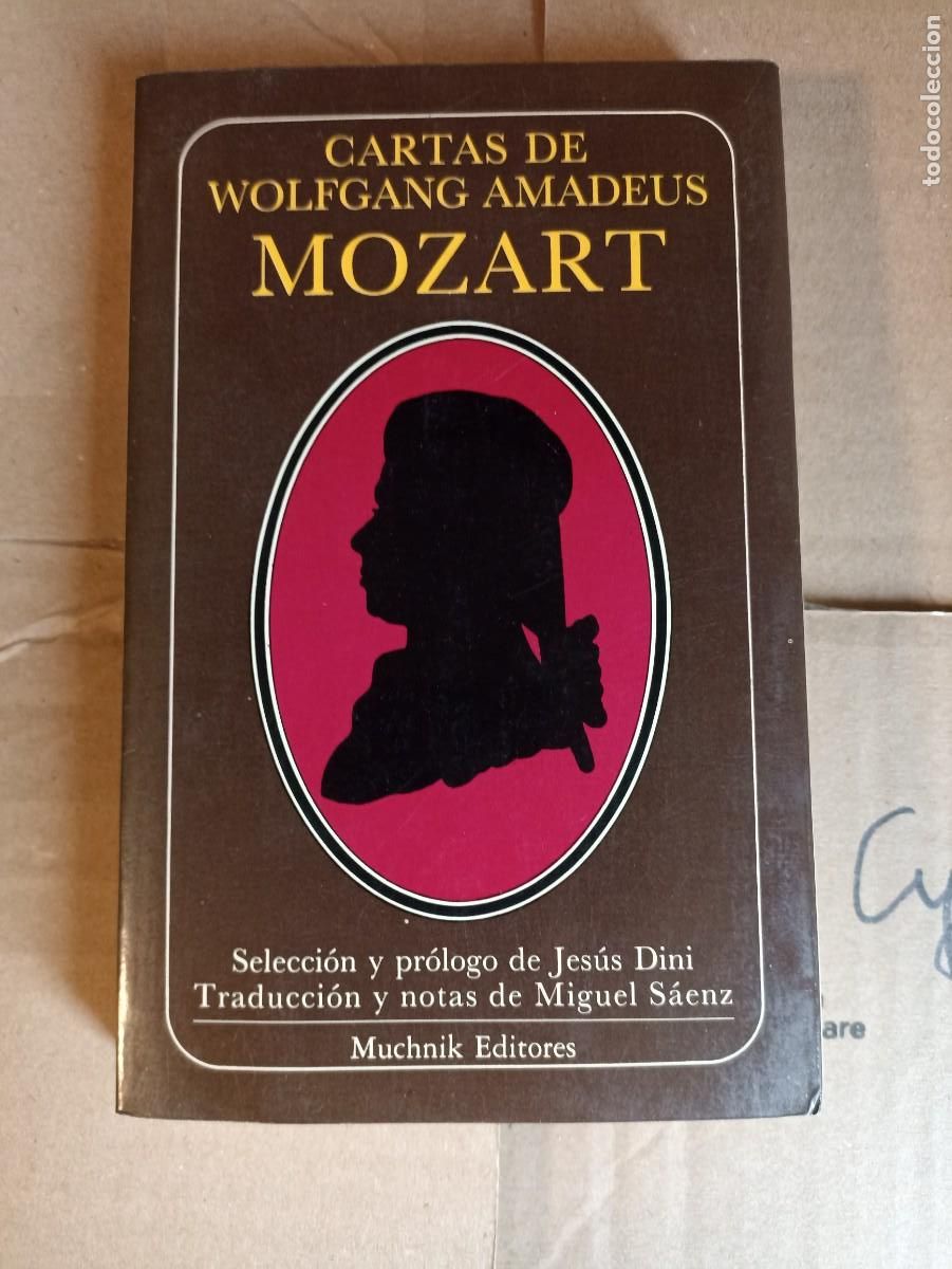 Libros de segunda mano: Cartas de Wolfgang Amadeus Mozart