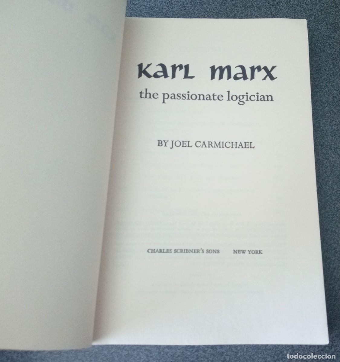 Libros de segunda mano: Karl Marx Joel Carmichael - Foto 3