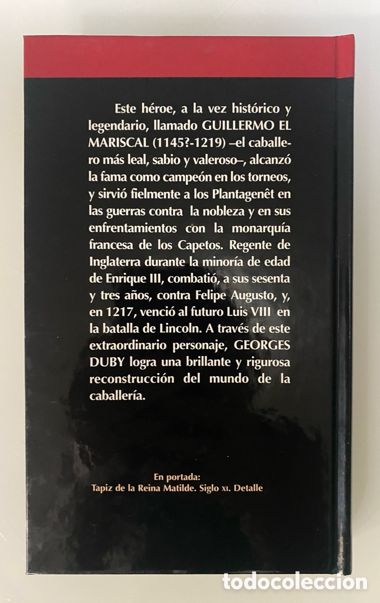 Libros de segunda mano: Guillermo El Mariscal - DUBY, George - Foto 2