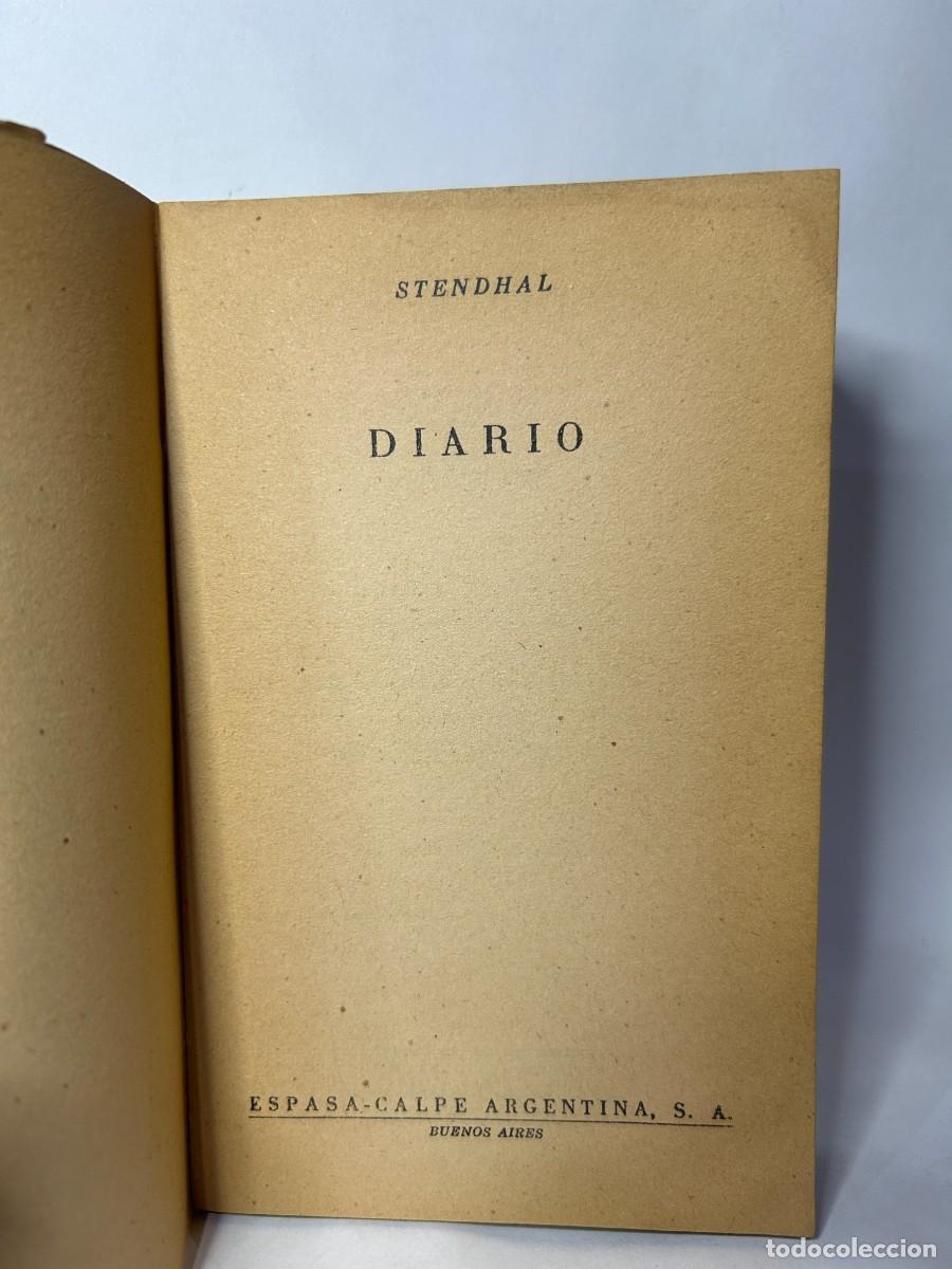 Libros de segunda mano: STENDHAL - DIARIO - 1955 - Foto 3
